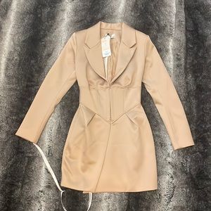 House of CB tuxedo dress